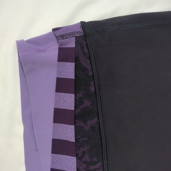 Lululemon Astro Pant Full-On Luon, Color Beautiful Baroque Deep Zinfandel Sz 10 - Picture 10 of 15